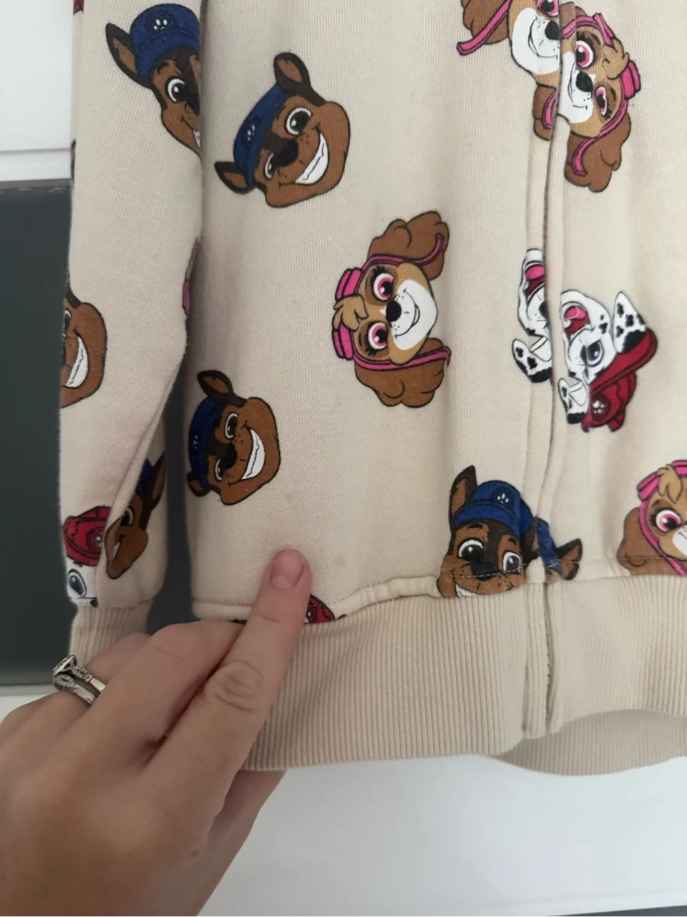 Paw Patrol Zip Up Hoodie 6T